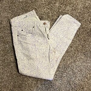 Gap Jean Legging women’s 28p purple polka dot